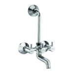Smart-Wall Mixer with Provision for Overhead Shower