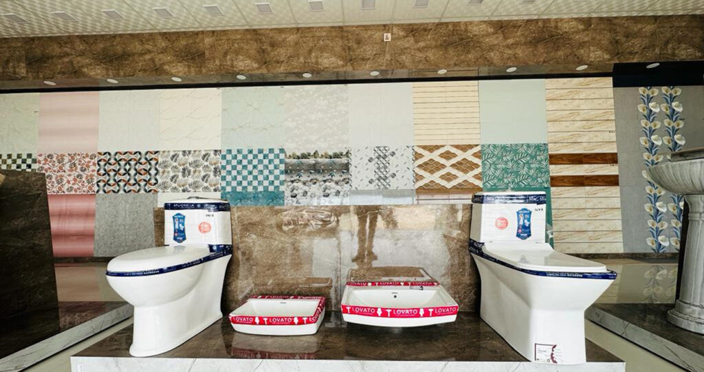 Store with Ceramic Tiles in Kathmandu